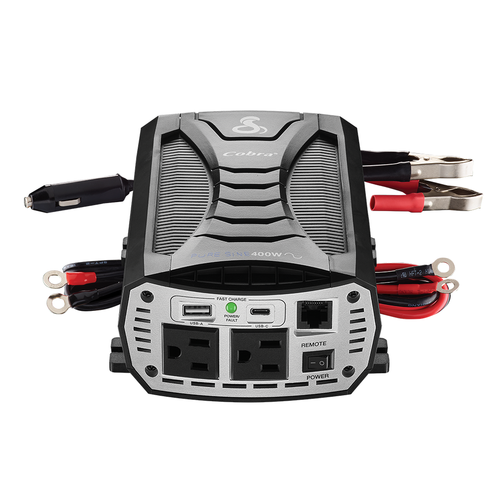cobra-pure-sine-400w-power-inverter-with-usb-a-and-usb-c-fast-charge image 5