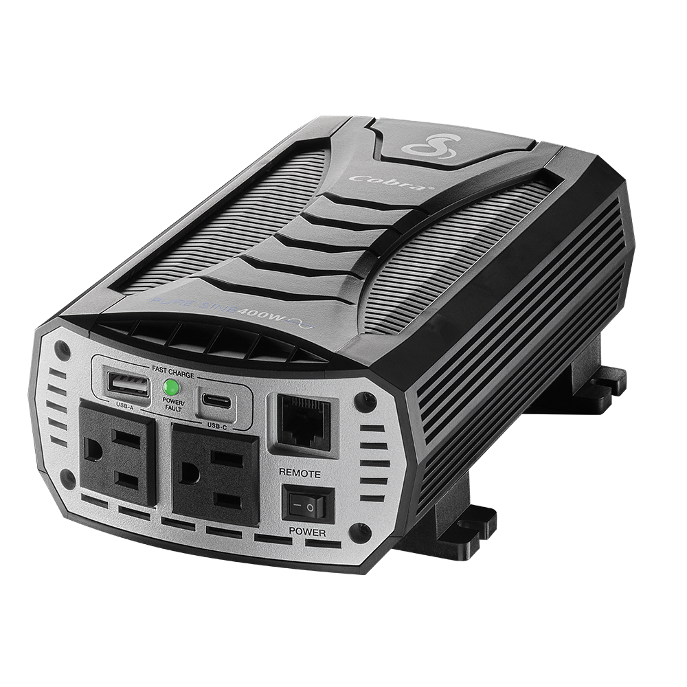 cobra-pure-sine-400w-power-inverter-with-usb-a-and-usb-c-fast-charge image 6