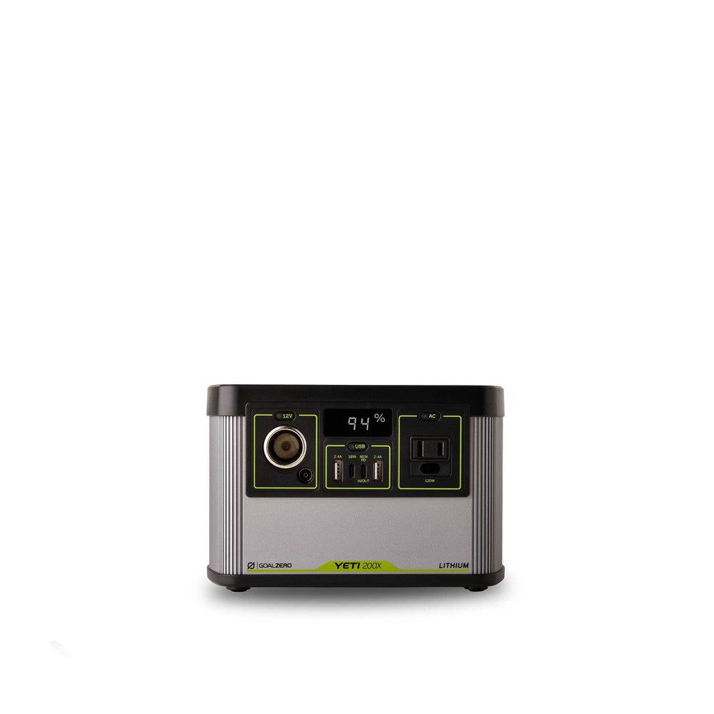 goal-zero-yeti-200x-portable-power-station-187wh-lithium-solar-generator-with-12 image 1
