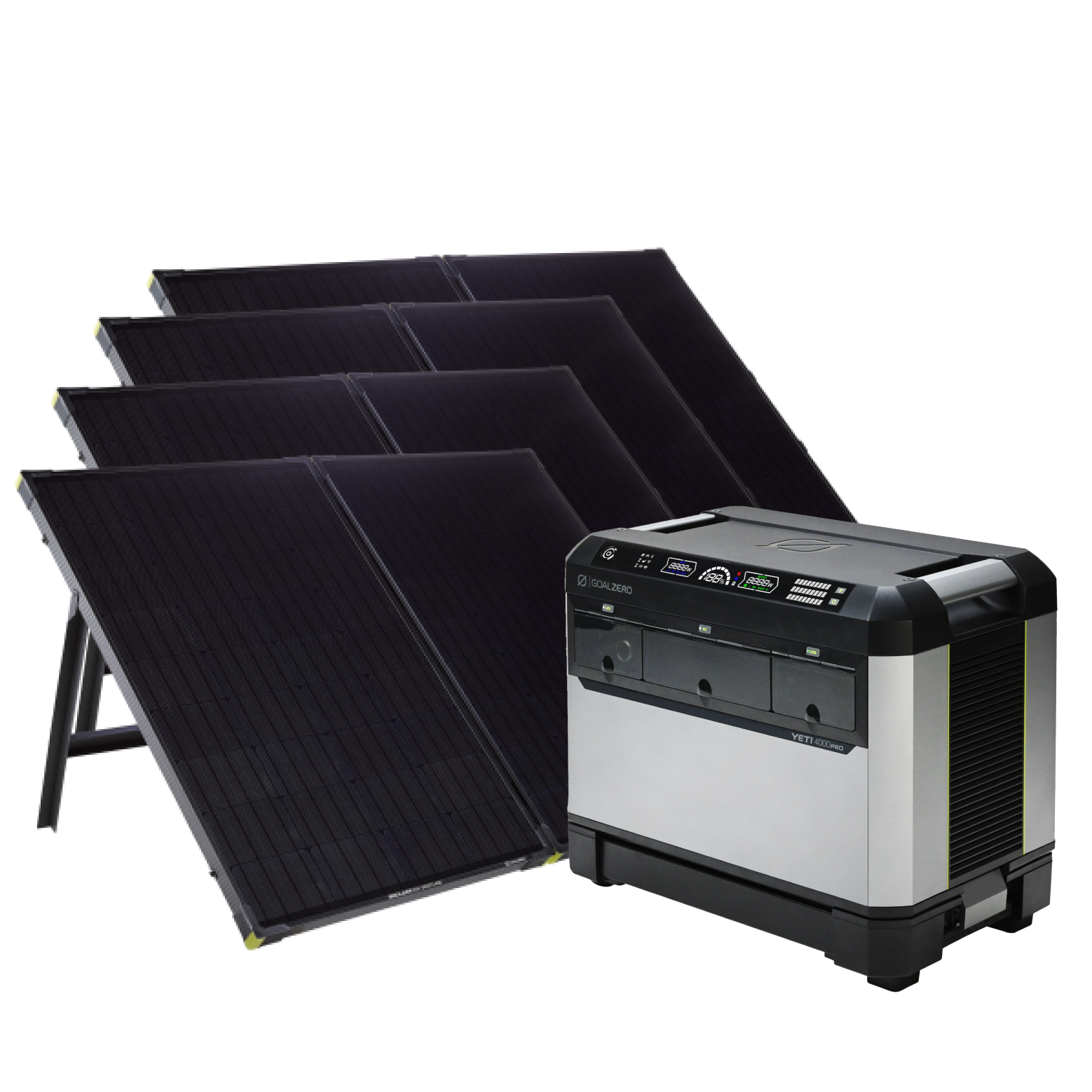 goal-zero-yeti-pro-4000-4-boulder-200-briefcase-solar-generator-kit-3600-w-inver image 1