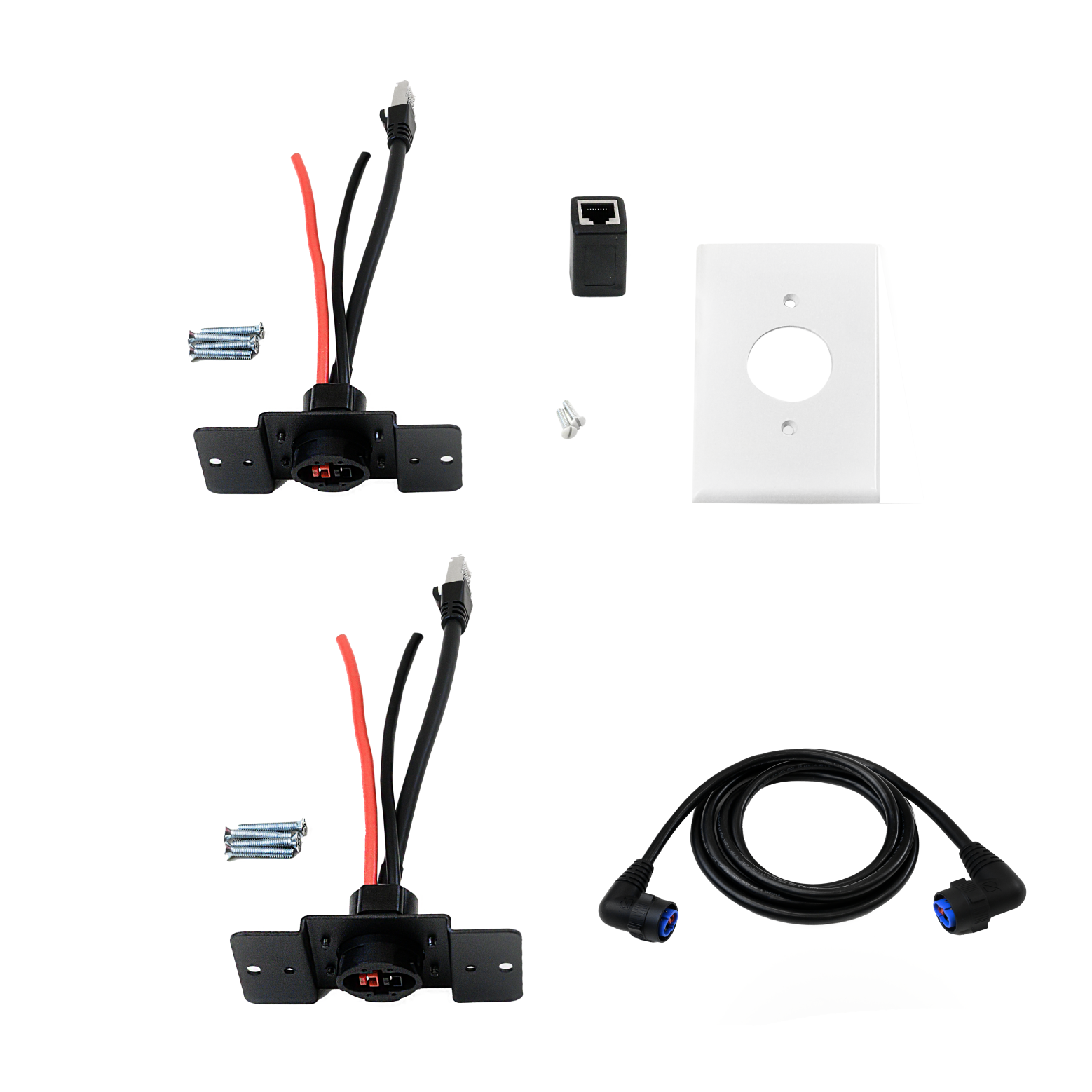 goal-zero-hpp-solar-wall-plate-kit-exterior-solar-pass-through-for-yeti-pro-4000 image 1