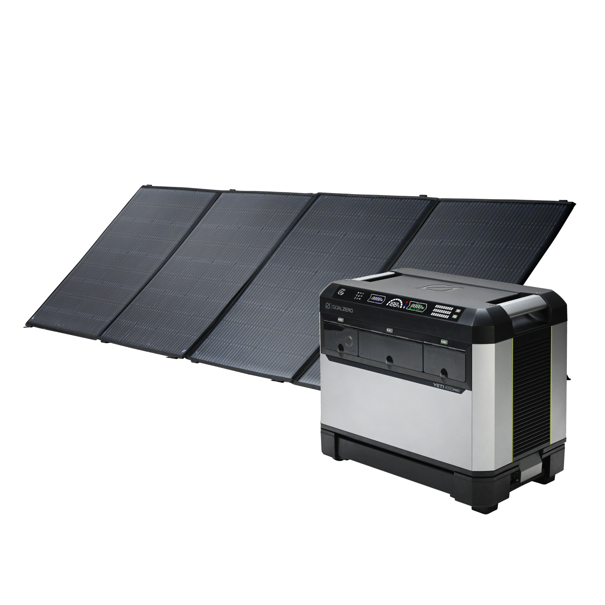 goal-zero-yeti-pro-4000-nomad-400-solar-generator-kit-4000wh-home-backup-and-off image 1