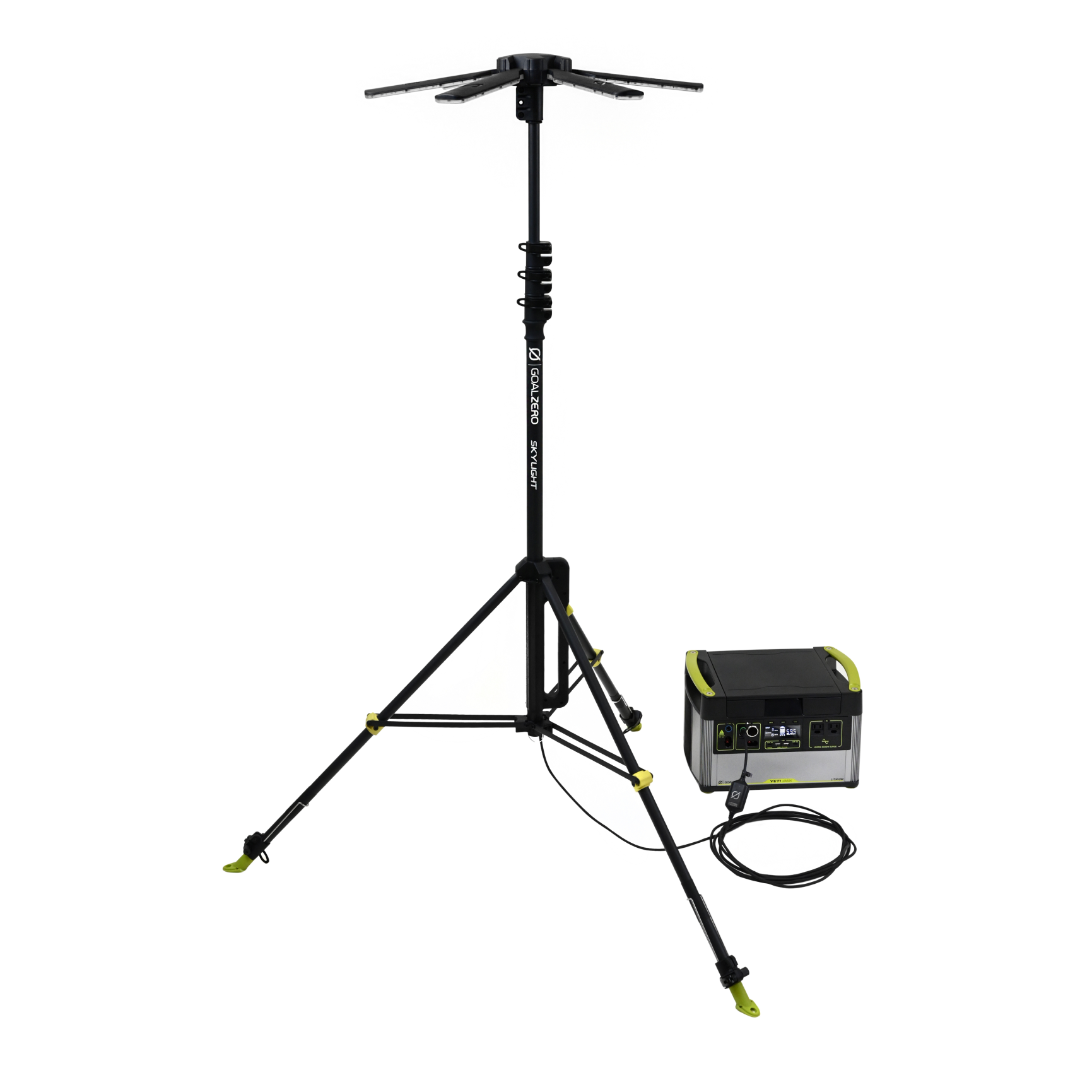 goal-zero-skylight-portable-area-light-open-box-6000-lumen-telescoping-camp-and- image 1
