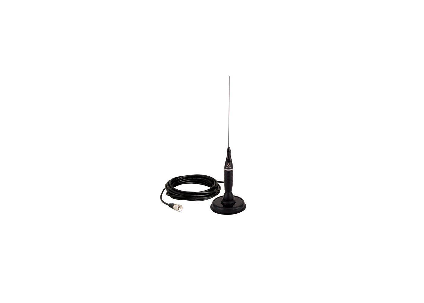 cobra-hg-a1500-42-inch-magnet-mount-cb-antenna-kit-stainless-steel-whip-15-foot- image 1