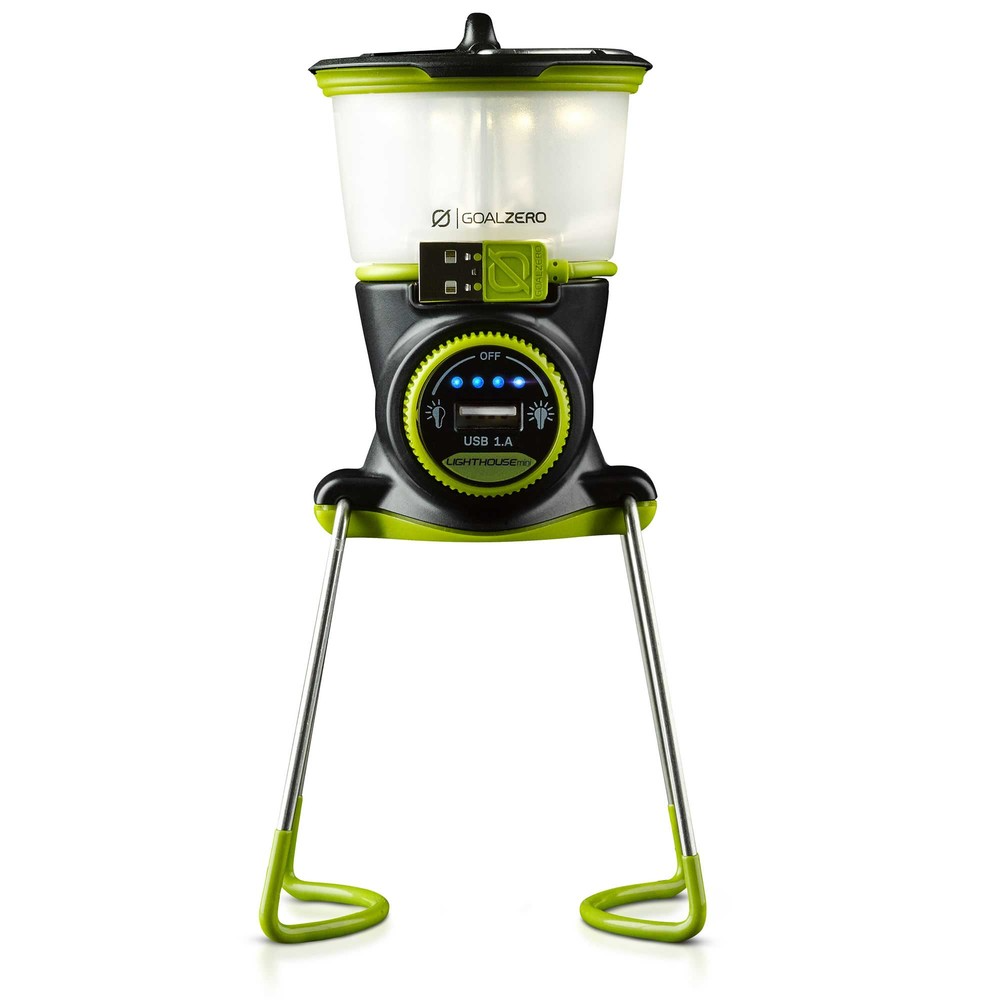 goal-zero-lighthouse-mini-lantern-usb-rechargeable-dimmable-camping-lantern-and- image 1