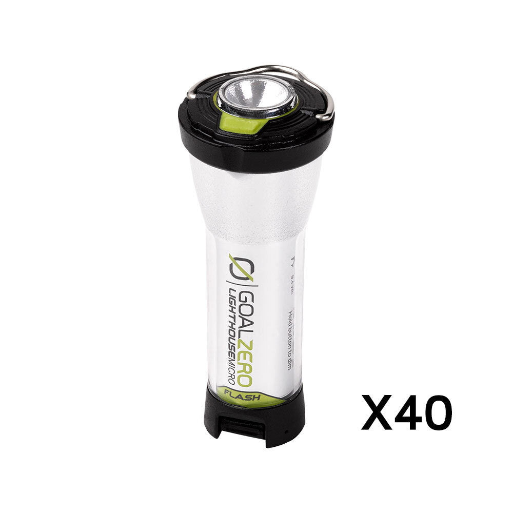 goal-zero-lighthouse-micro-flash-usb-rechargeable-lantern-40-pack-120-lumen-dimm image 2