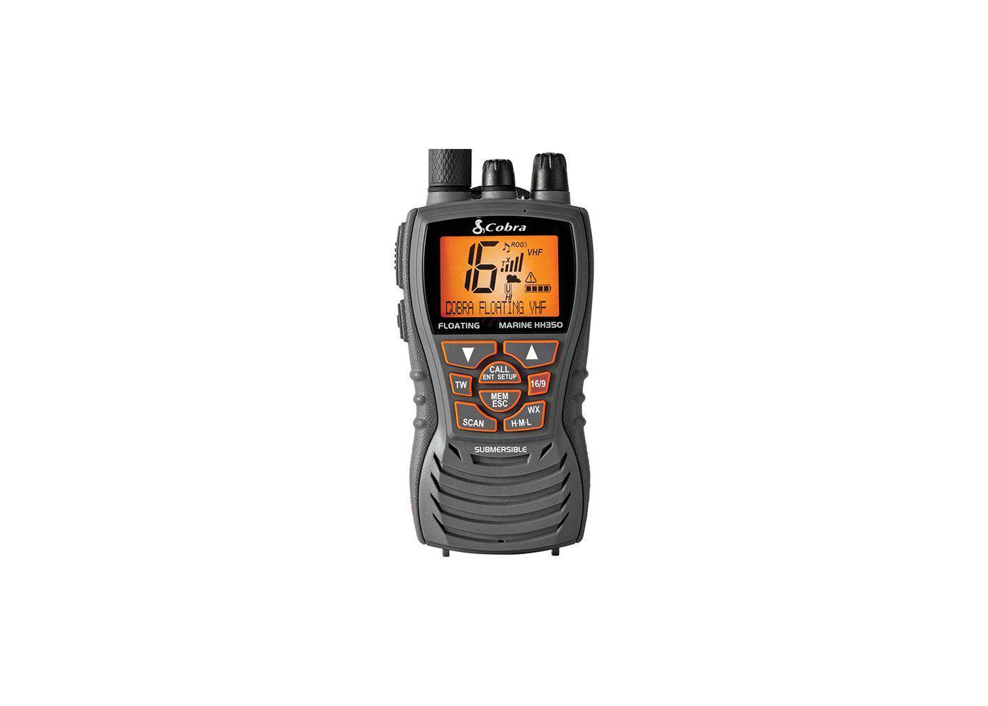 cobra-mr-hh350-flt-floating-6-watt-handheld-vhf-marine-radio-with-burp-and-noaa- image 3