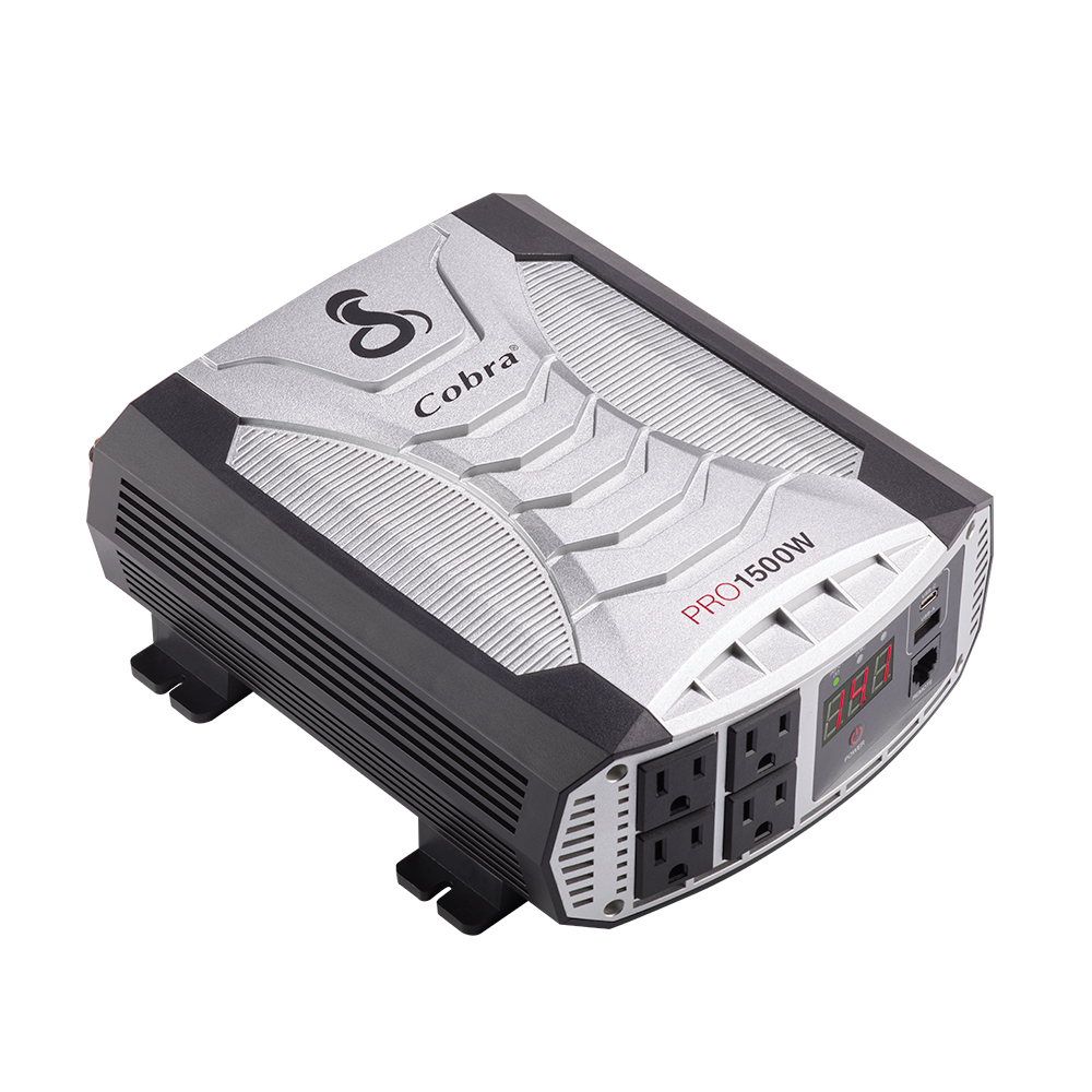 cobra-pro-1500w-professional-grade-power-inverter-with-fast-charge-usb-a-usb-c-a image 2