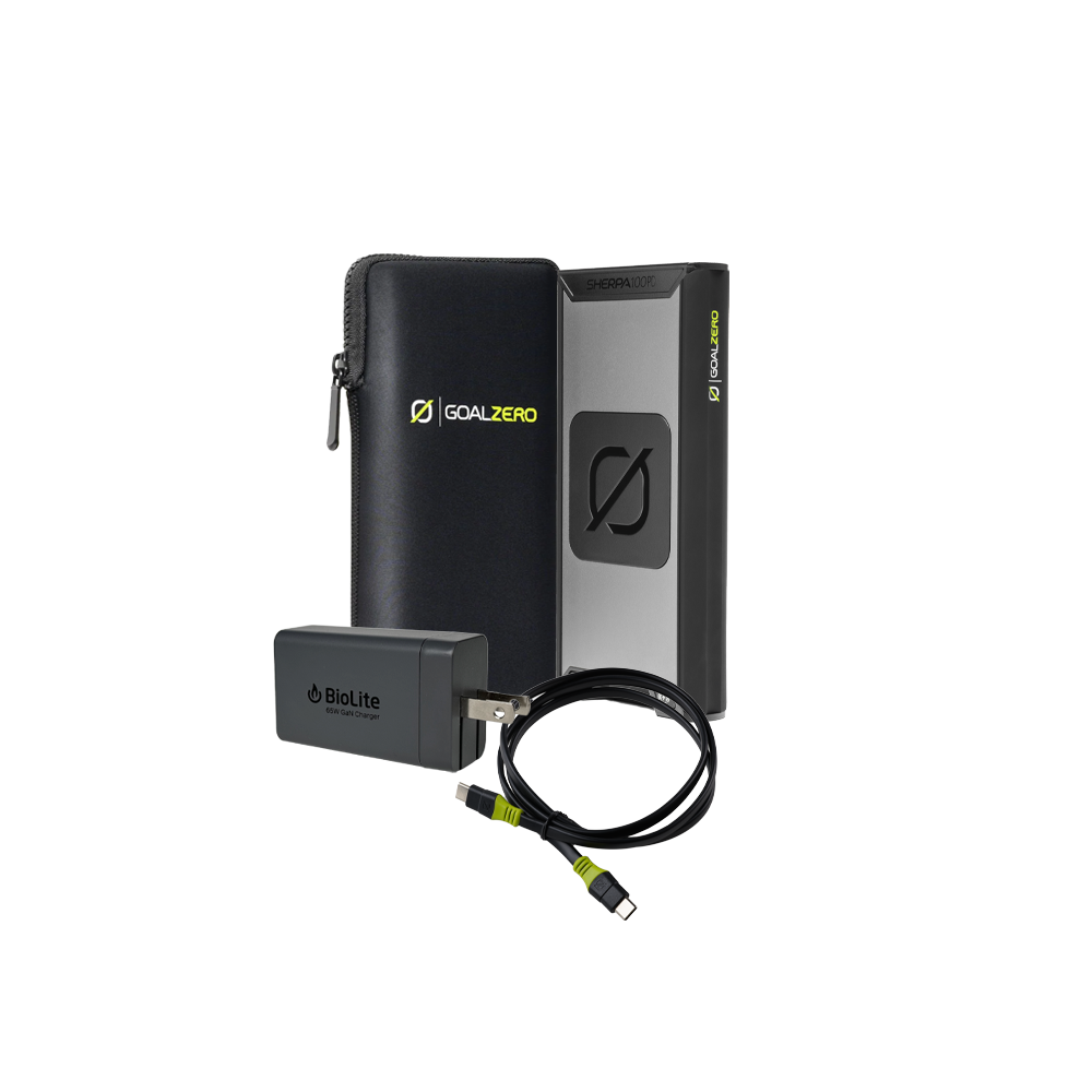 goal-zero-sherpa-100pd-65w-usb-c-charger-tech-kit-95wh-airline-approved-wireless image 1