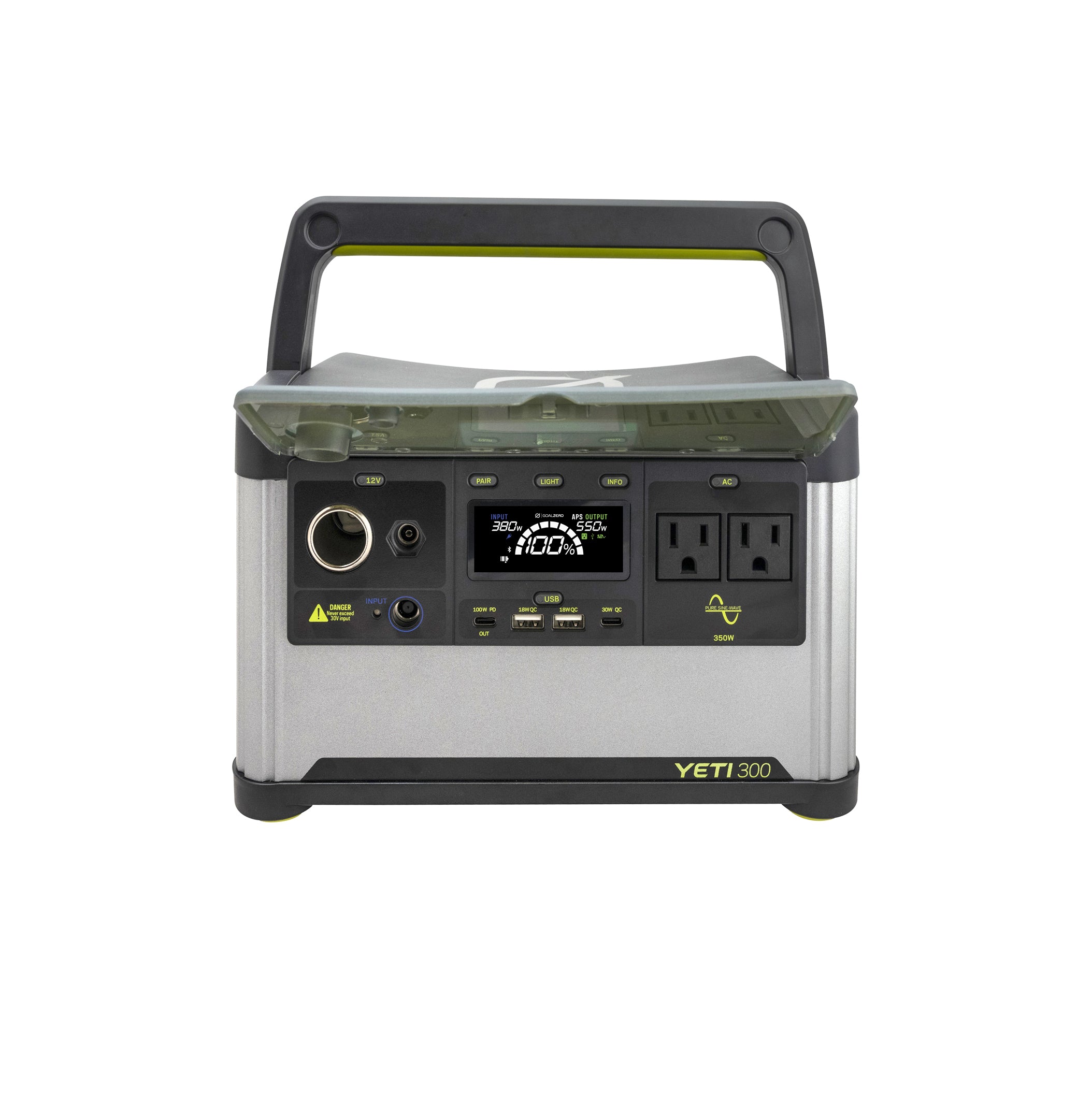 goal-zero-yeti-300-open-box-297wh-lifepo4-portable-power-station-rugged-6th-gen- image 1