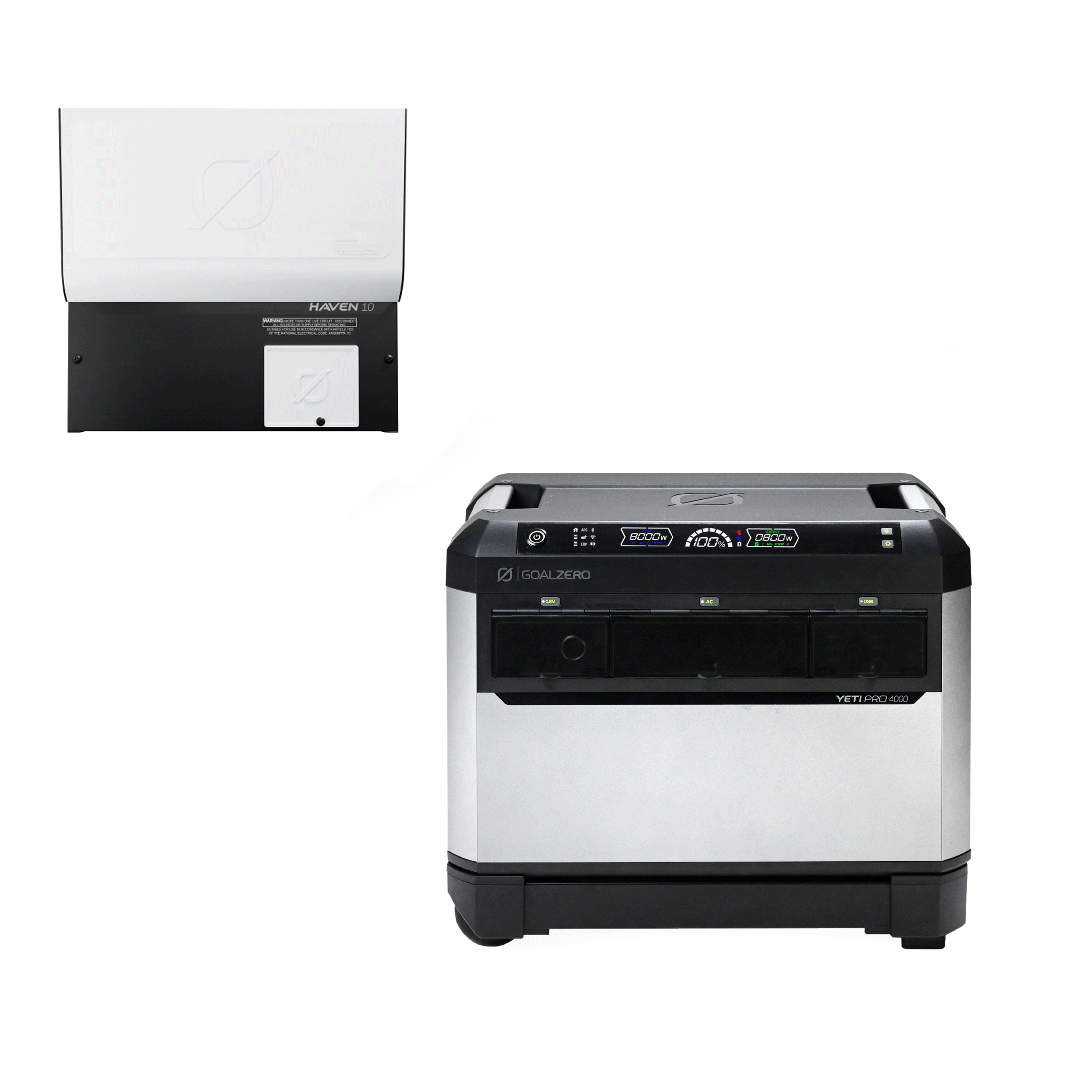 goal-zero-4-kwh-haven-home-backup-kit-yeti-pro-4000-haven-10-transfer-switch image 1